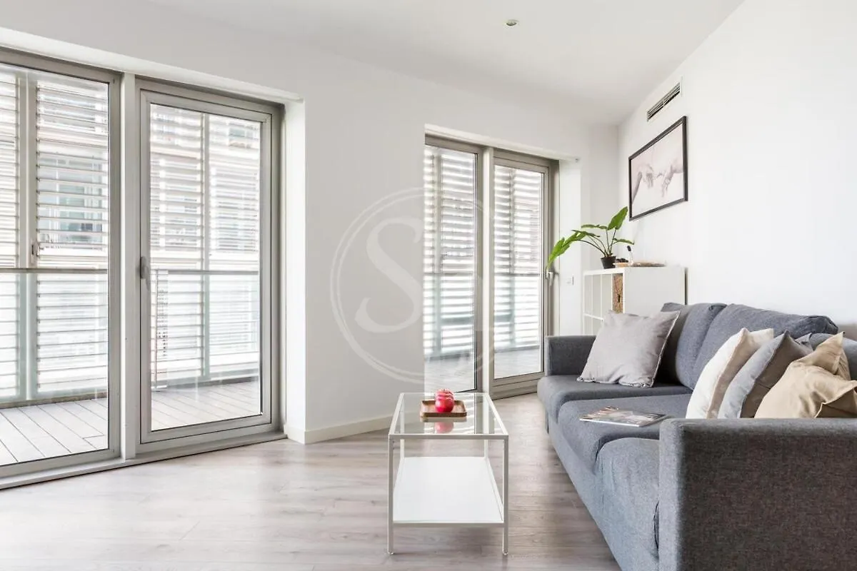 Beachfront With Terrace Barcelona Hiszpania