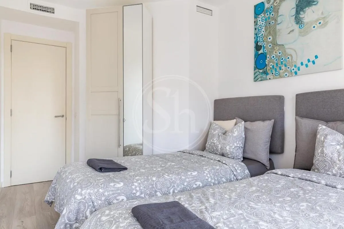 Beachfront With Terrace Barcelona Hiszpania