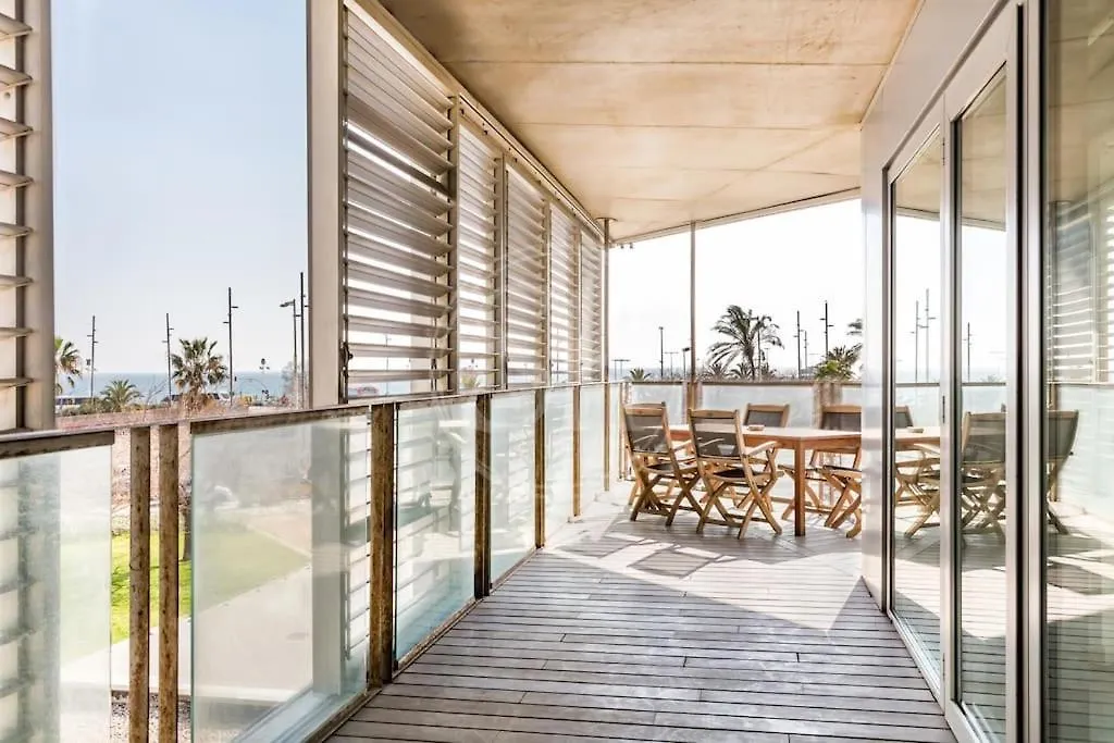 Beachfront With Terrace Barcelona